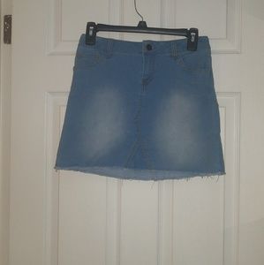 Kids Cat & Jack Jean skirt.